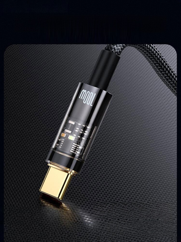 BASEUS Android 100W Automatic Power off Mobile Phone Data Cable