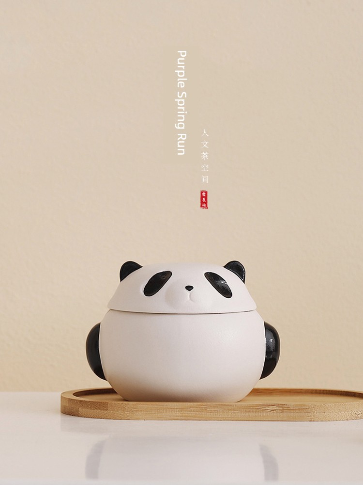 Jojo's L. Pd. Ziquan Jian. Ashtray Original Panda Creative Personalized Trend Fancy | Intimate
