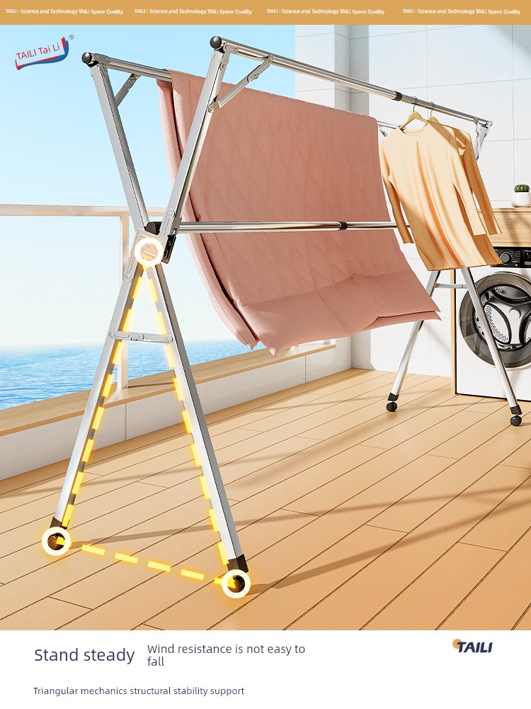 Taili Outdoor Quilt Fantastic Clothes Hanger Floor