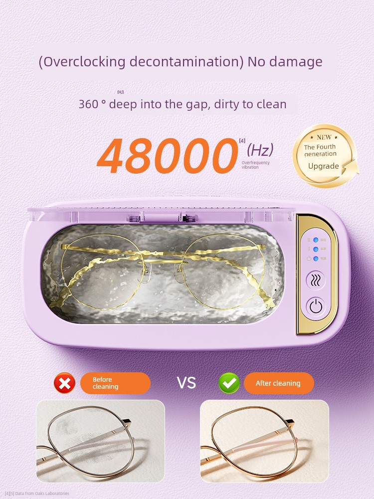Ox Jewelry Cleaning Machine Ultrasonic Cleaner For Home Jewelry Glasses Tooth Socket Cleaning Machine Automatic Cleaning