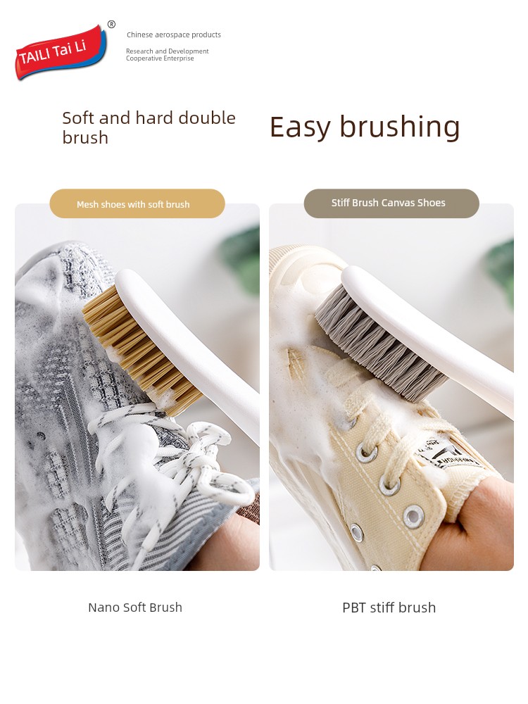 Taili For Home Soft Fur Cleaning Handy Gadget Shoe Washing Brush