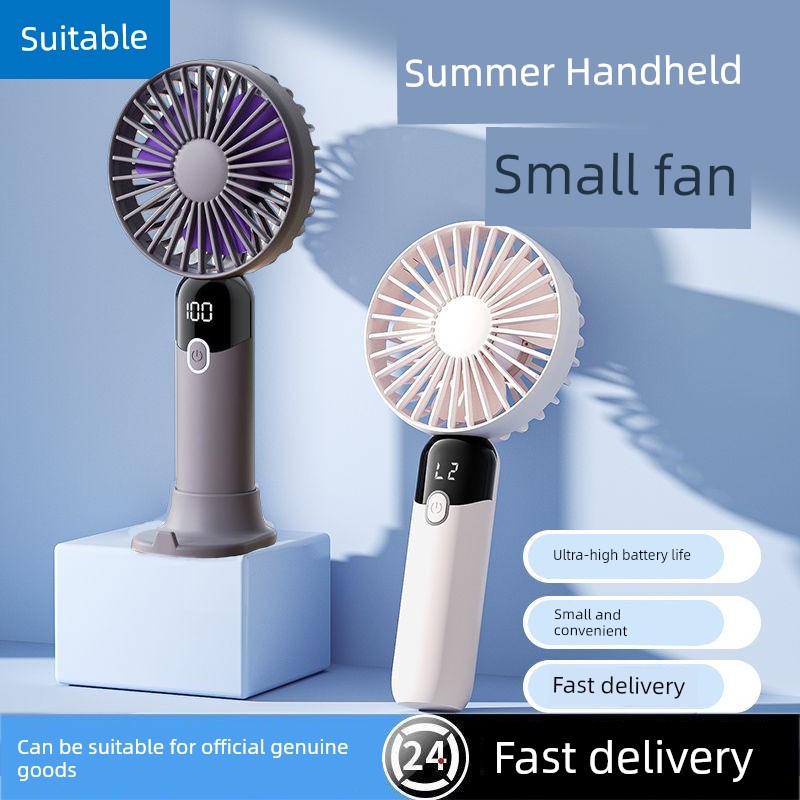 Portable Portable Fan, Portable, Portable, Portable, Portable, Desk, Student Dormitory, Mute, Large Wind, Rechargeable