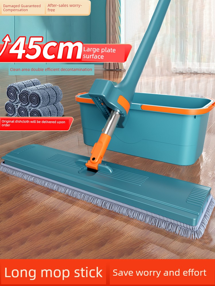 Lazy Mop New New Arrival For Home Mop Hand Wash-Free Mop One Mop Flat Floor Cleaning New Mopping Gadget
