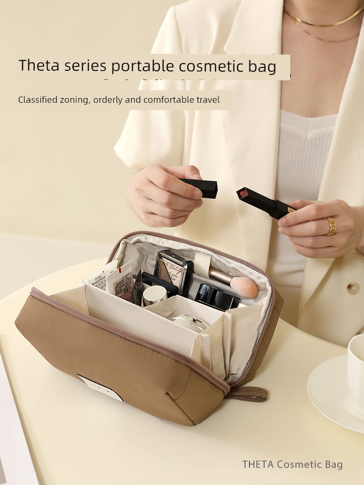 Tiantong Cosmetic Bag Portable 2024 New Arrival Travel Cosmetics Cosmetics Bag Partition Bag Middle Bag Liner Bag Small Bag
