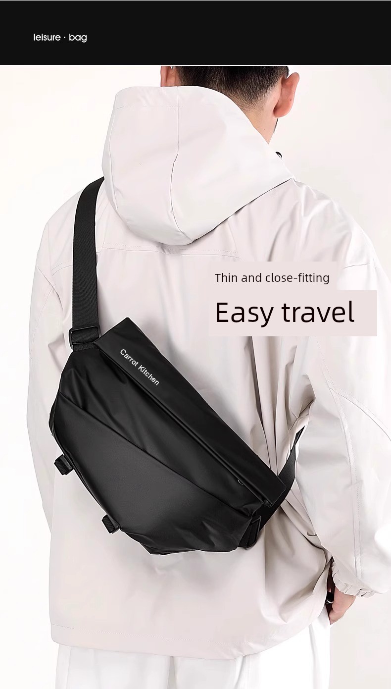 Waterproof Cycling Crossbody Bag - Large Capacity