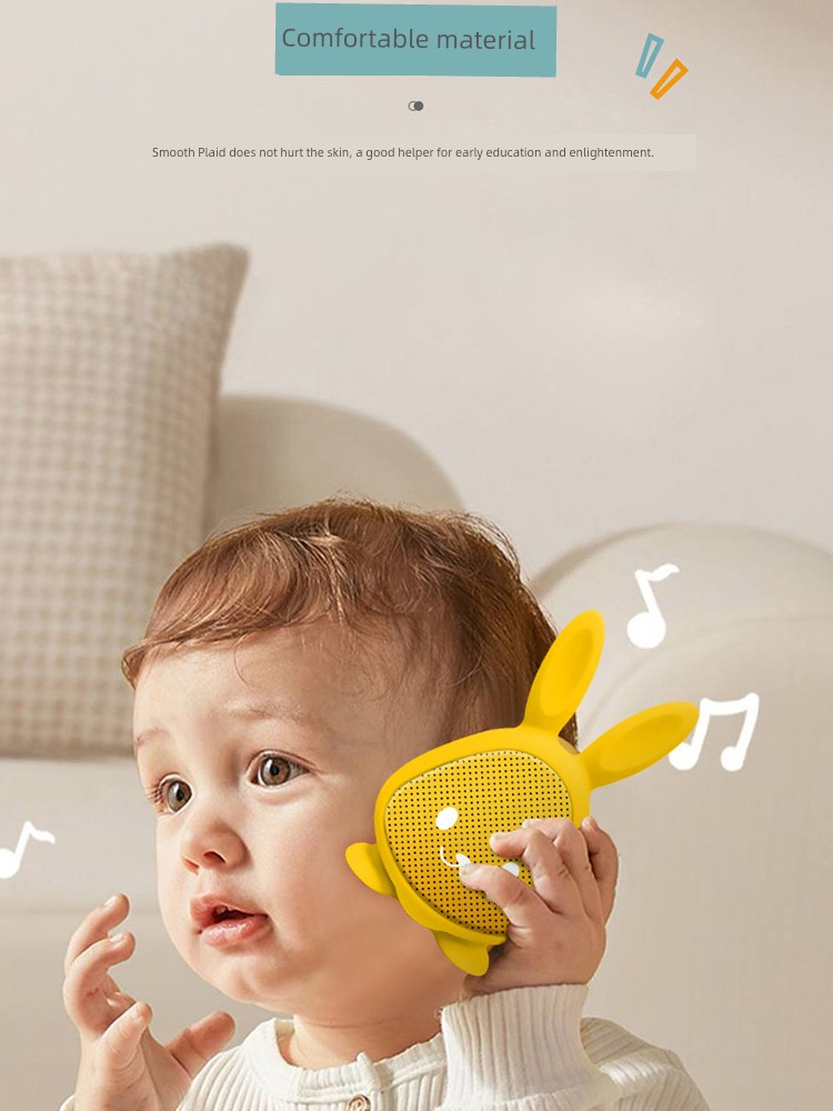 Mini Baby Anti-Fall Kids Story Machine Puzzle Early Learning Machine Ear Grinding English Learning Machine Infant Player