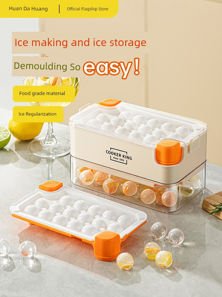 Cooker King Food Grade Pressing Storage Box Ice Cube Mold