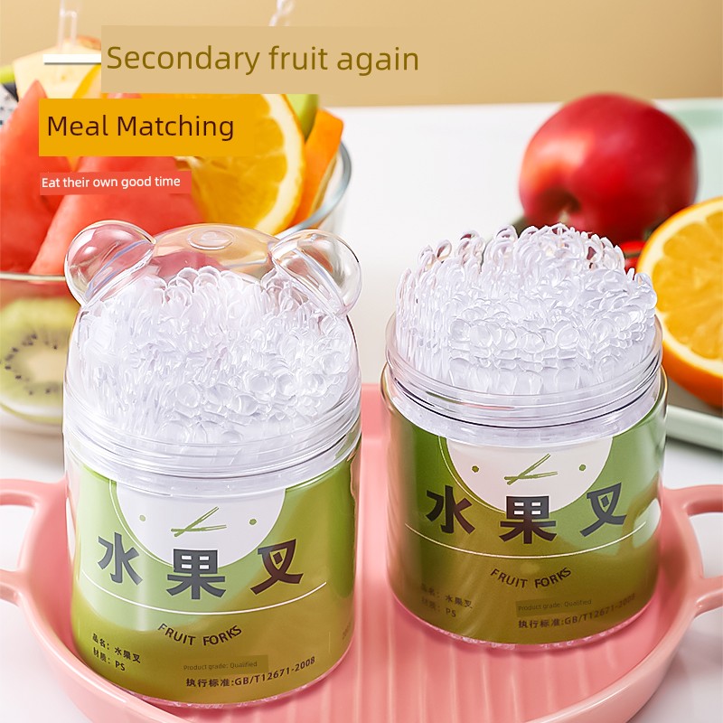 Food Grade Fruit Fork for Transparent Canned Storage