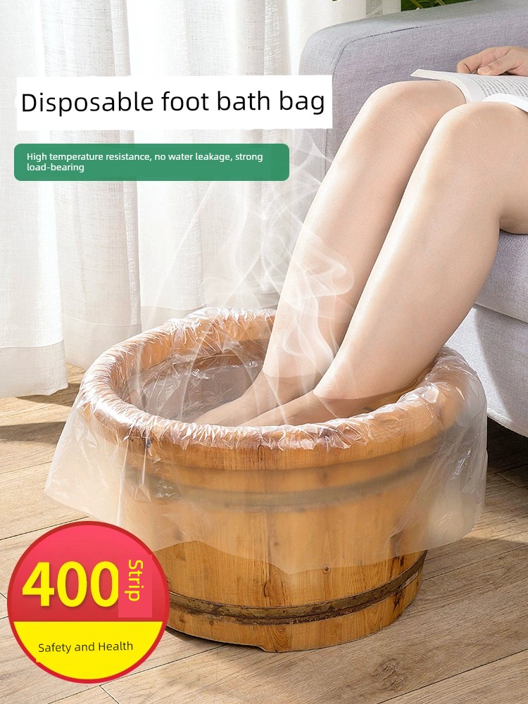 Disposable Transparent Household Extra Thick Pedicure Tub Foot Bath Bag