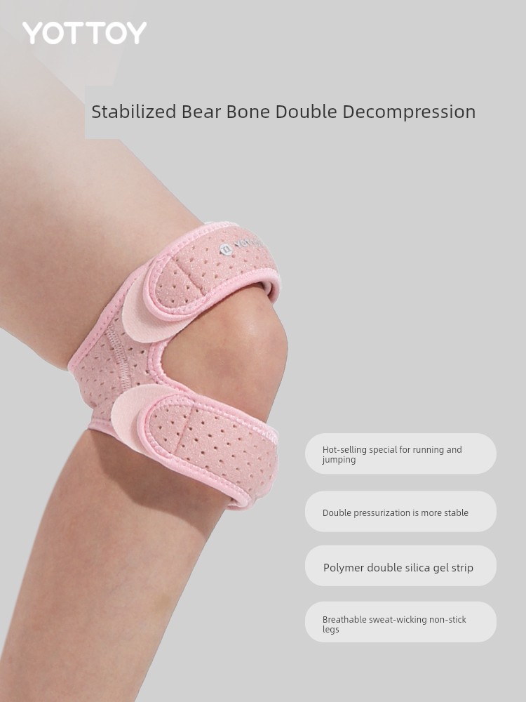 Kneecap Women's Sports Patella Retinaculum Protective Gear Basketball Running Protective Belt Menisci Injury Knee Sheath Handy Gadget Professional