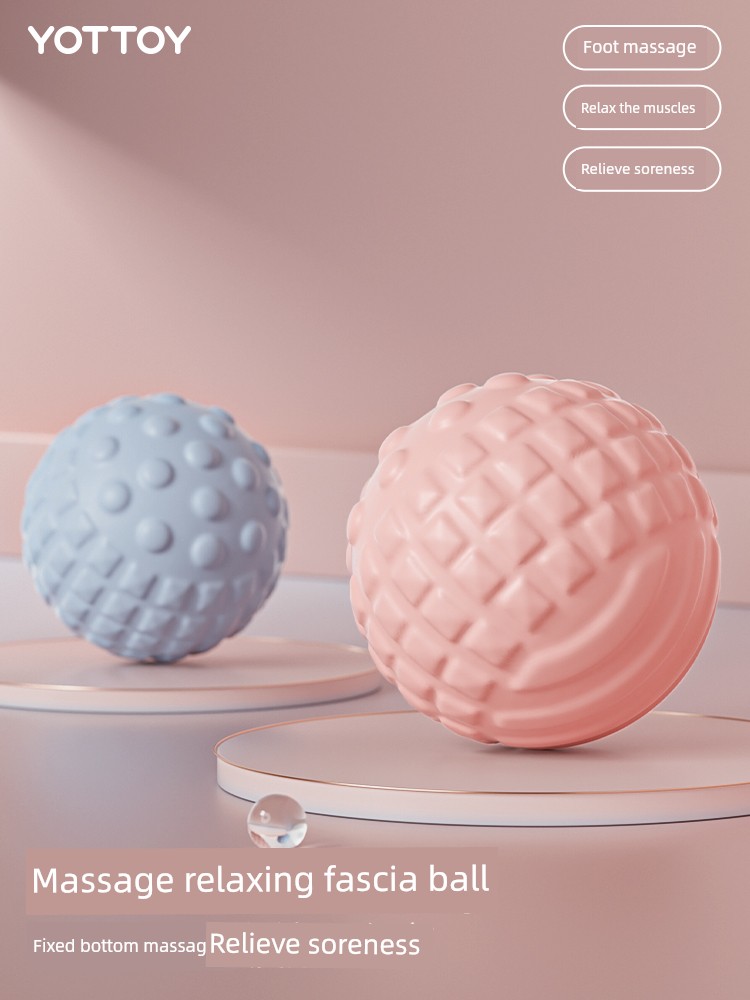Foot Massage Ball Massage Neck Cream Ball Shoulder Veins Arch Training Waist Back Rolling Yoga Fitness Muscle Relaxation