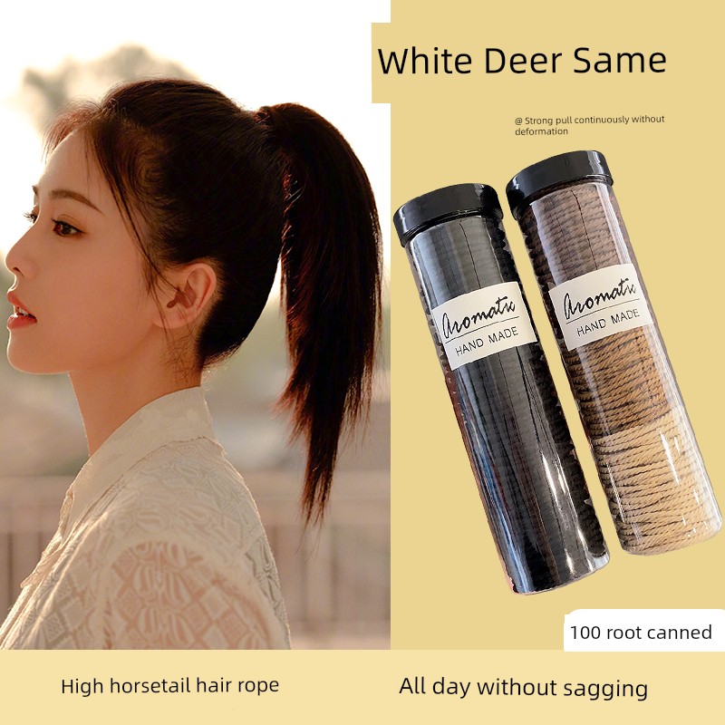 Kawano Barrel Durable Hair Accessories Hair Rope Simple Rubber Band