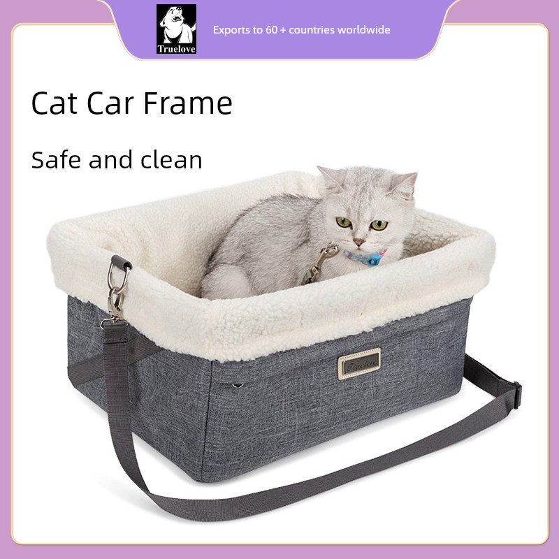 Truelove Pet Bags for Travel Pet Cage Small Size Dogs Dog Cat Kitten Teddy Supplies Car Mat Anti-Scratch