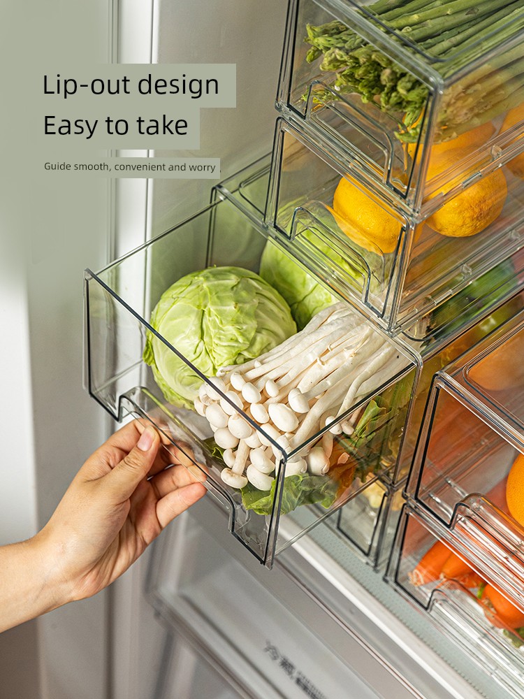 Kitchen Finishing Handy Gadget Refrigerated Fruit Refrigerator Storage Box