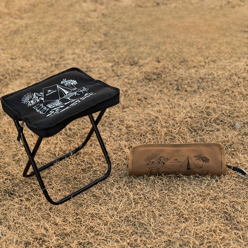 Portable Fishing Chair Camping Small Bench Courtyard Outdoor