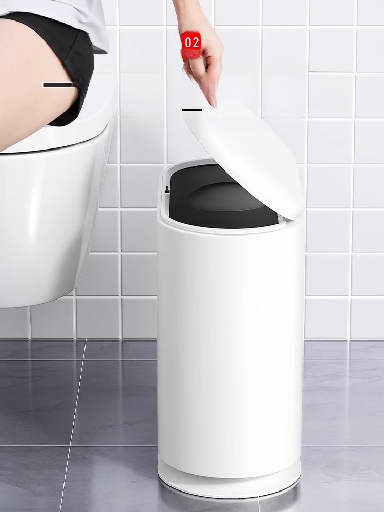 Japanese Toilet Dedicated Accessible Luxury High-Grade Narrow Slot Trash Can