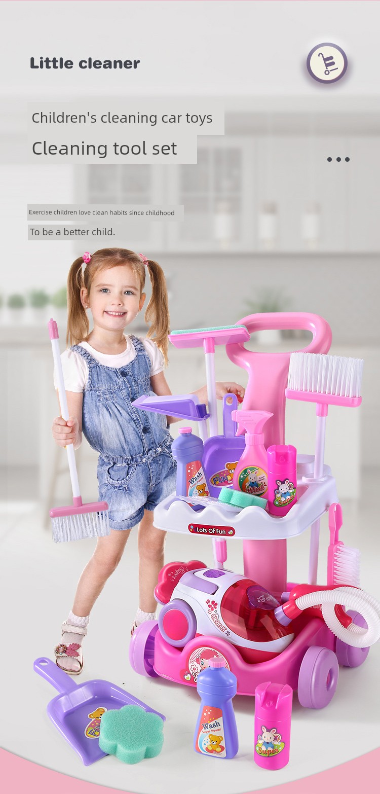 Kids Toy Vacuum Cleaner - Fun Cleaning Playtime