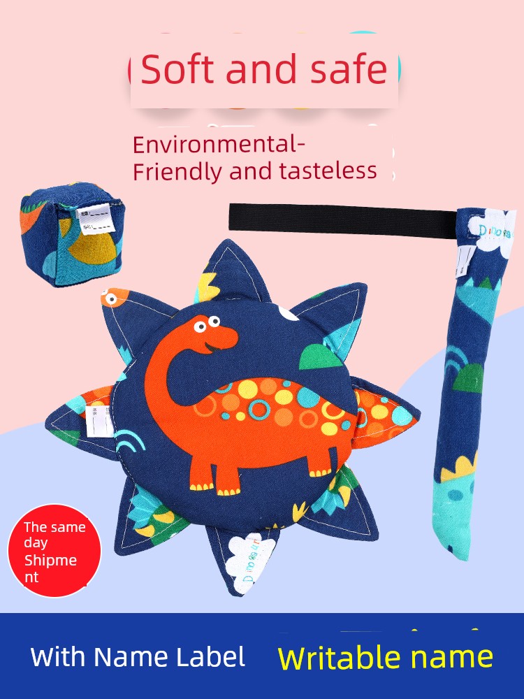 Frisbee Kids Soft Kindergarten Outdoor Safety UFO Toy Handmade Fabric Soft Frisbee Sandbag Tail Three Piece Set