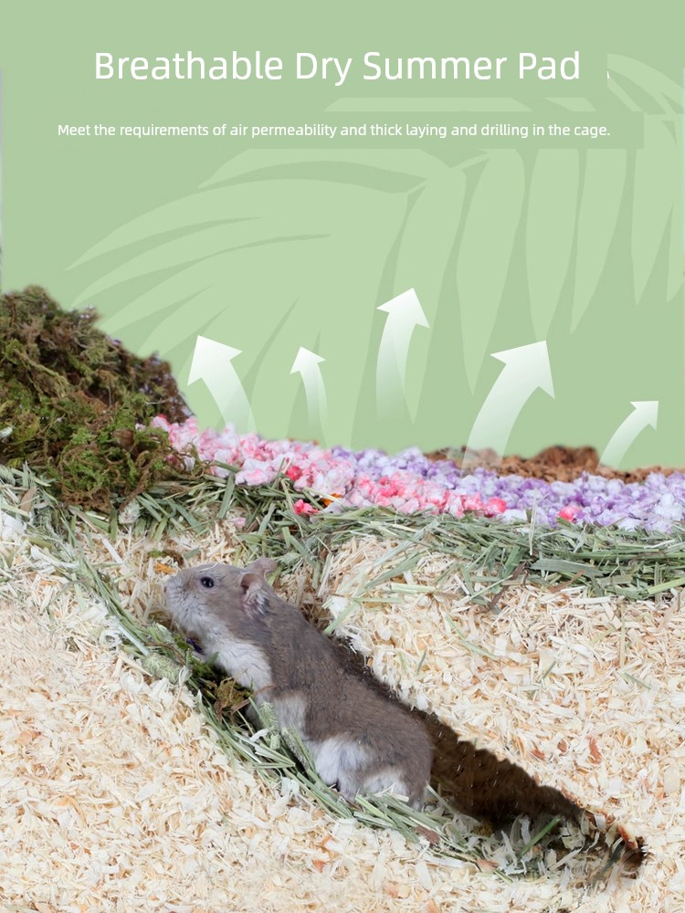 Bukaxing Hamster Deodorant Paper Cotton Sawdust