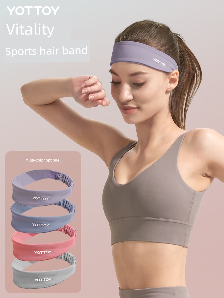 Yoga Basketball Running Fitness Forehead Sweat-Proof Hair Band