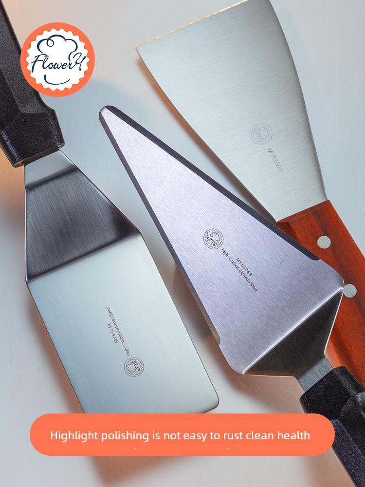 Fengheli Stainless Steel Shovel Cake Pizza Chocolate Cutter Pie Tiramisu Shovel Baking Tool