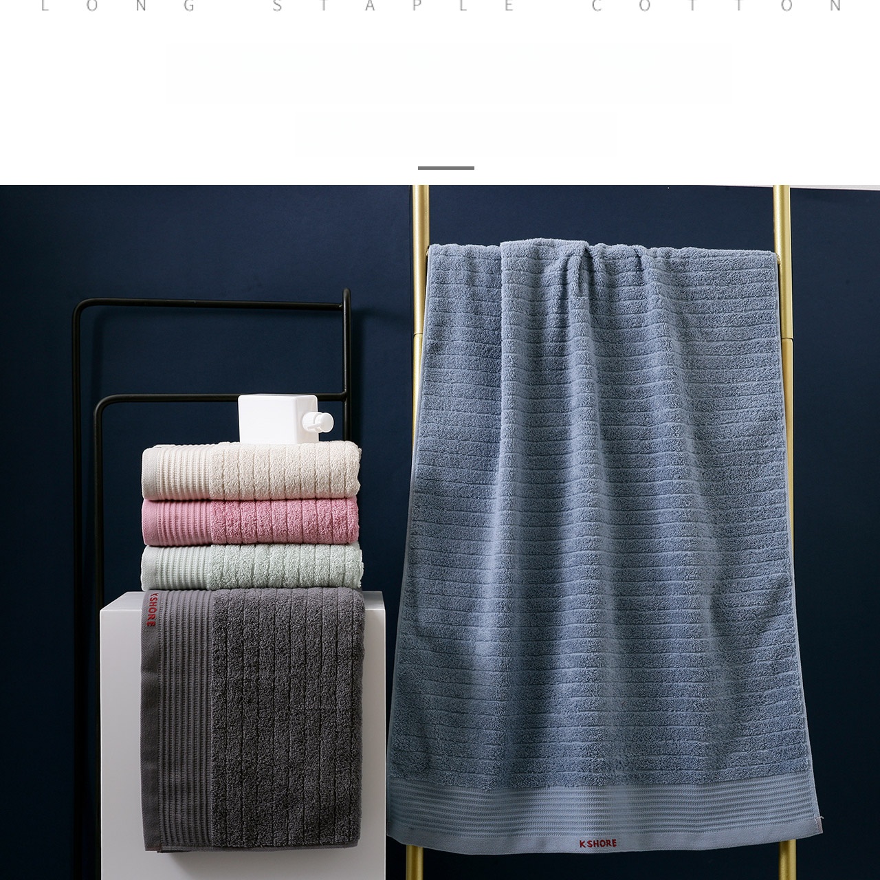 Gold Pure Cotton Bath Towel Cotton Men and Women Couple Kids Big Towel For Home Wrapping Towel Class a Soft Absorbent