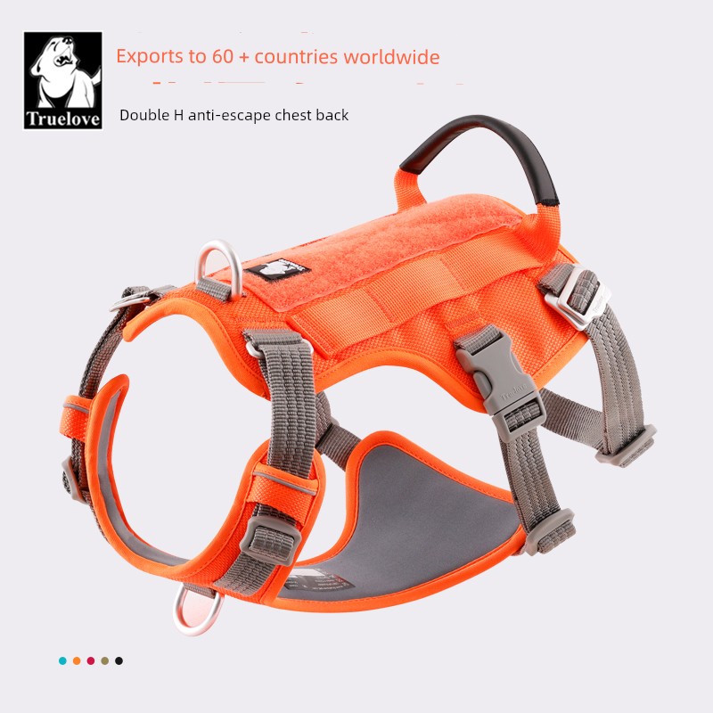 Truelove Dog Rope Leash Chest Strap Chain Vest-Style Medium Large Dog Dog Walking Pet Supplies Anti-Escape