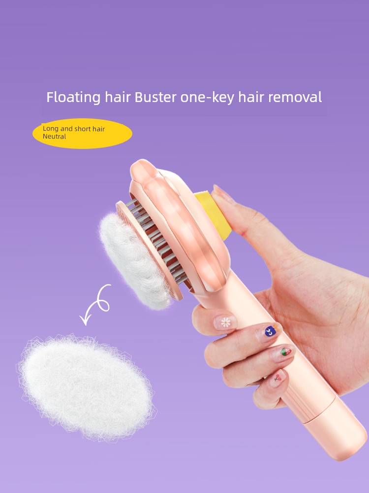 Cat Comb Comb Brush Cat Knot Opening Special-Purpose Comb Bichon Dog Napping Needle Comb Float Hair Cleaning Handy Gadget Pet Supplies