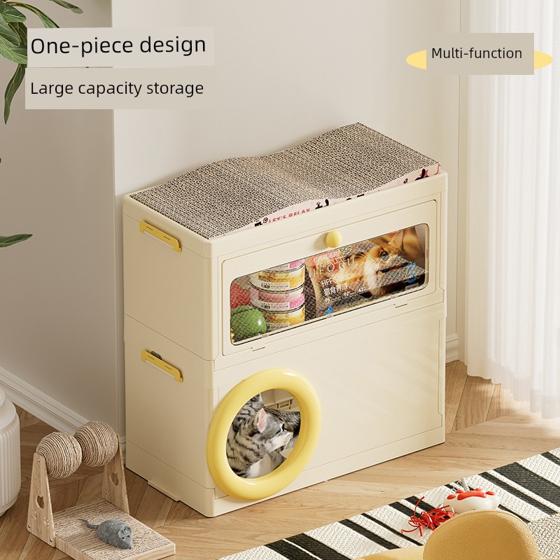 Cat Nest All Year Round Neutral Closed Sense of Security Winter Heattech Cat Sleeping Nest Cat Sleep Nest Cat House Cat House