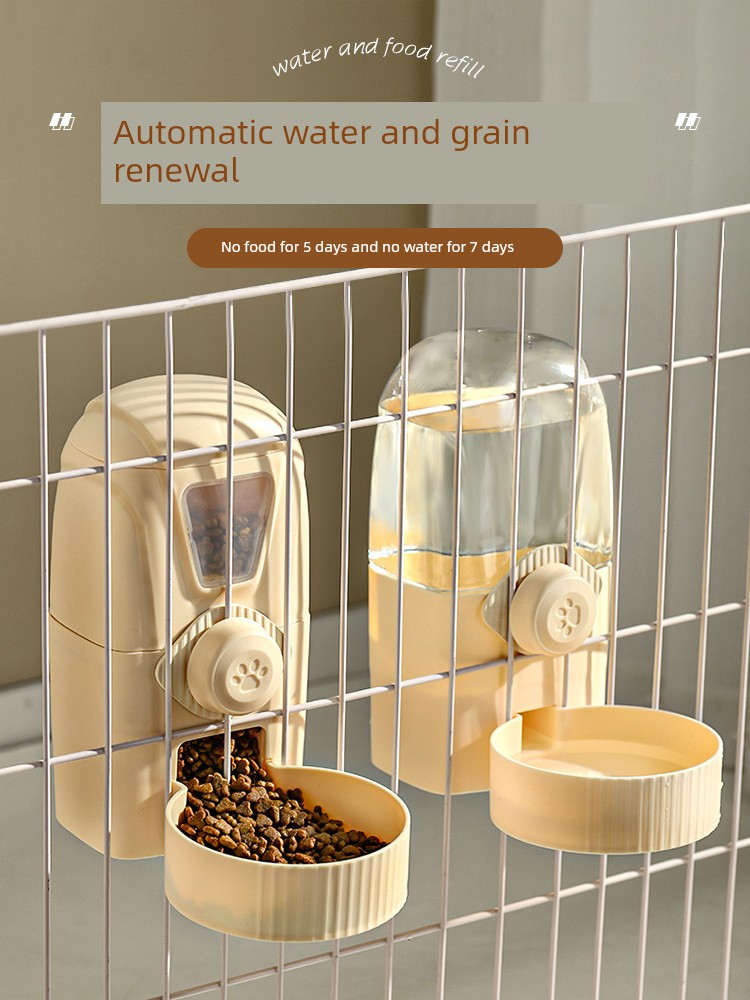 Hanging Pet Automatic Water Dispenser Feeder Cat Bowl