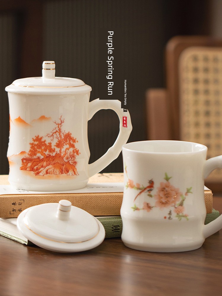 Jojo's L. Pd. Ziquan Jian. White Jade White Porcelain Tea Cup Personal Dedicated High-Grade Cup | Talk