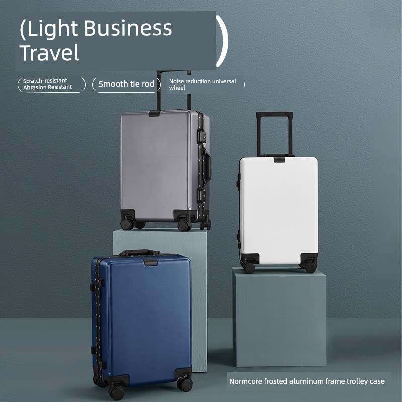 NetEase Yeation Business Luggage Boys Aluminium Frame Luggage Female 20-Inch Suitcase Universal Wheel Suitcase Large Capacity