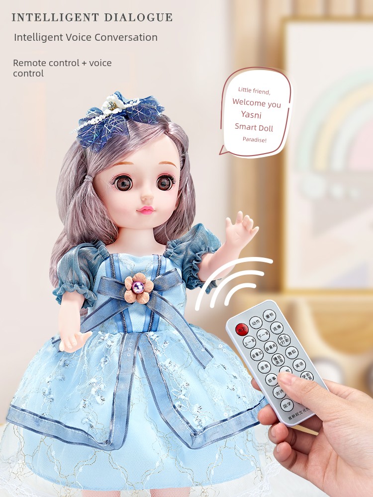 Girl's Birthday Gift Girl Kids Toy 2024 New Arrival Lisa Elsa Elsa Artificial Princess Doll