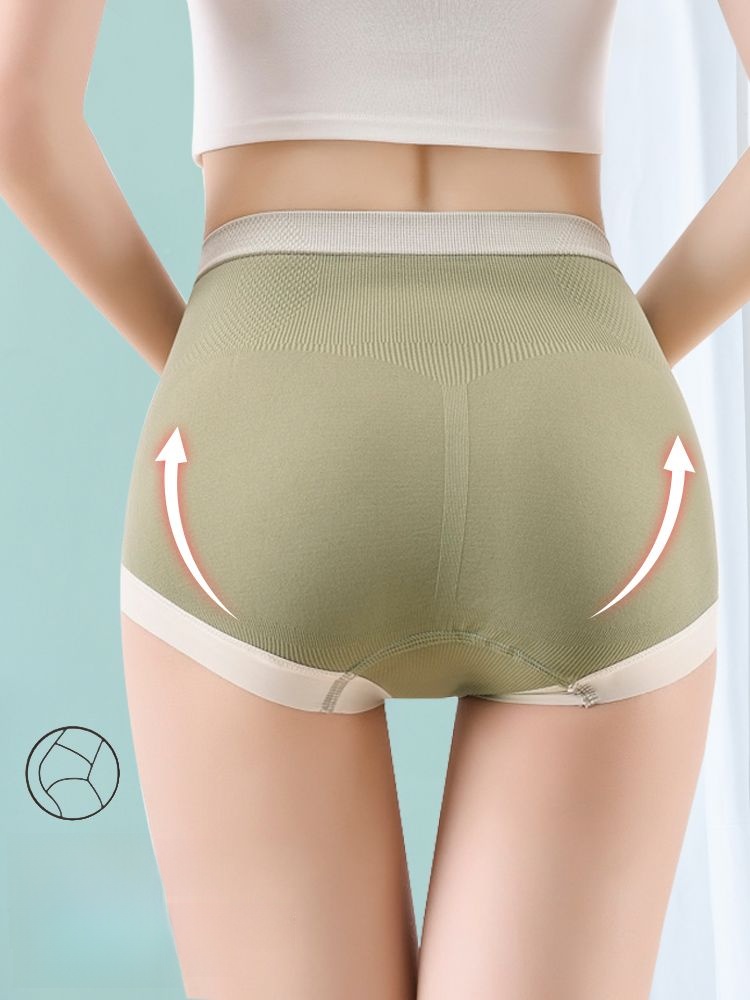 Cotton Antibacterial Hip Lifting Strong Belly Women's Underwear
