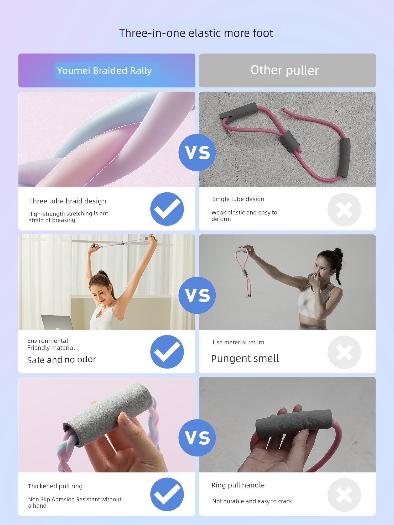 Open Shoulder Beauty Back Fitness For Home 8 Words Chest Expander