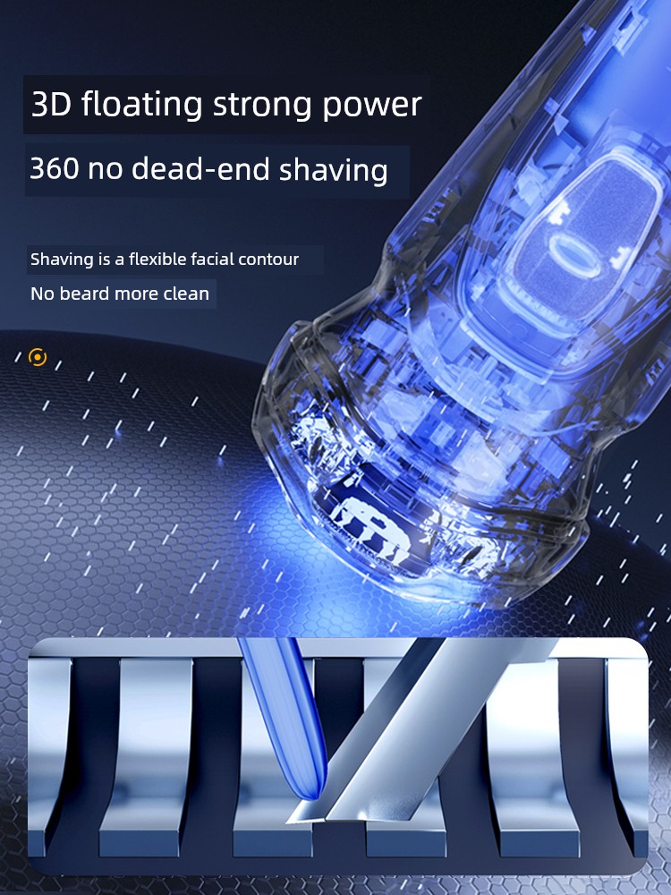 Ox Shaver Men Electric Shaver Rechargeable Shaver Portable Razor Razor Genuine Goods