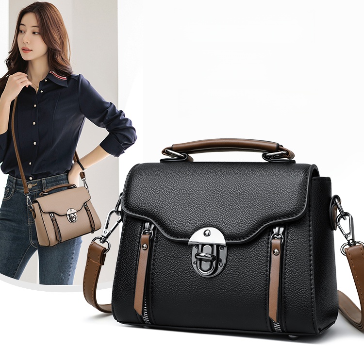 New Bags Women's Fashion Handbags Small Square Bag Fancy Western Style All-Matching Shoulder Messenger Bag Exquisite Texture