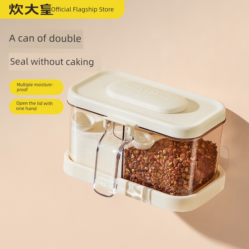Cooker King Wall-Mounted Kitchen For Home Seasoning Box Set