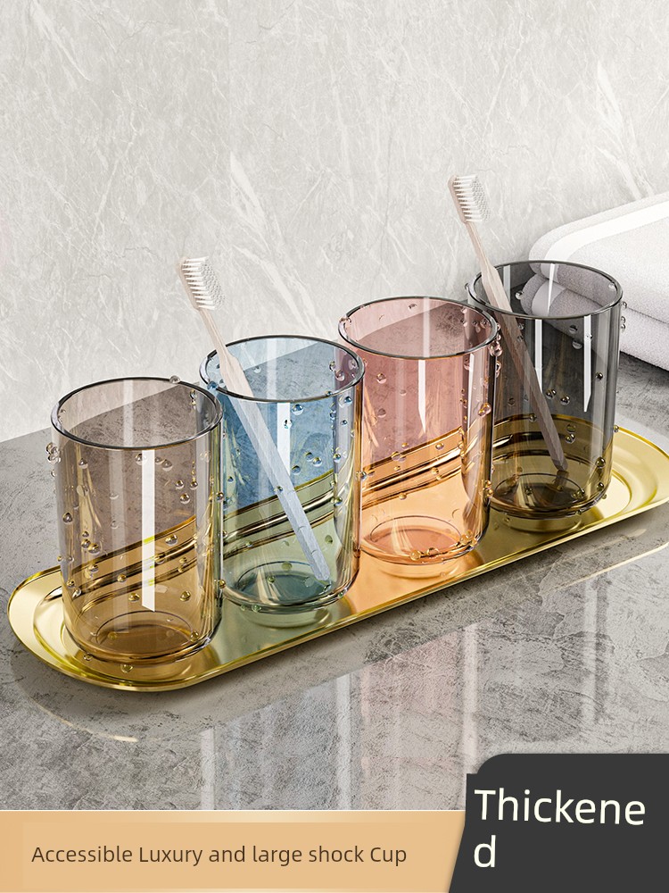 Extra Thick Gargle Cup Brushing Cup Wash Cup For Home Kids Good-looking Couple Accessible Luxury Storage Tooth Mug Tooth Mug