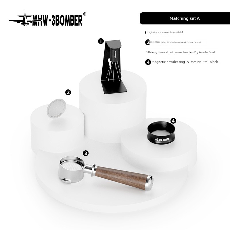 MHW-3BOMBER قنبلة بدون قاعدة 51/54/58 مم آلة قهوة...