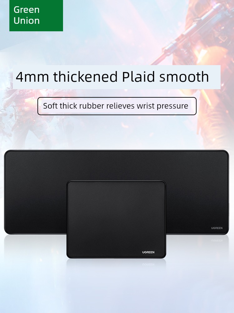 Green Union Large E-Sports Games Applicable CSGO Mouse Pad
