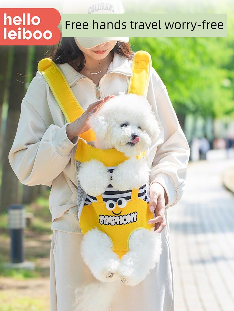 Dog out Backpack Chest Strap Pet Backpack Back Dog Handy Gadget Cat Dog Neutral Cat Outing Carry Bag