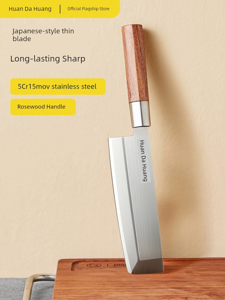 Kitchen King Kitchen Knife Household Authentic Kitchen Authentic Ultra-Thin Japanese Slicing Knife Professional Chef Knife Cleaver Knife