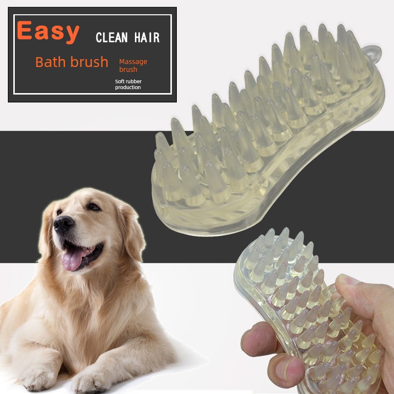 Dog Large Dog Bright Hair Supplies Pet Shower Brush