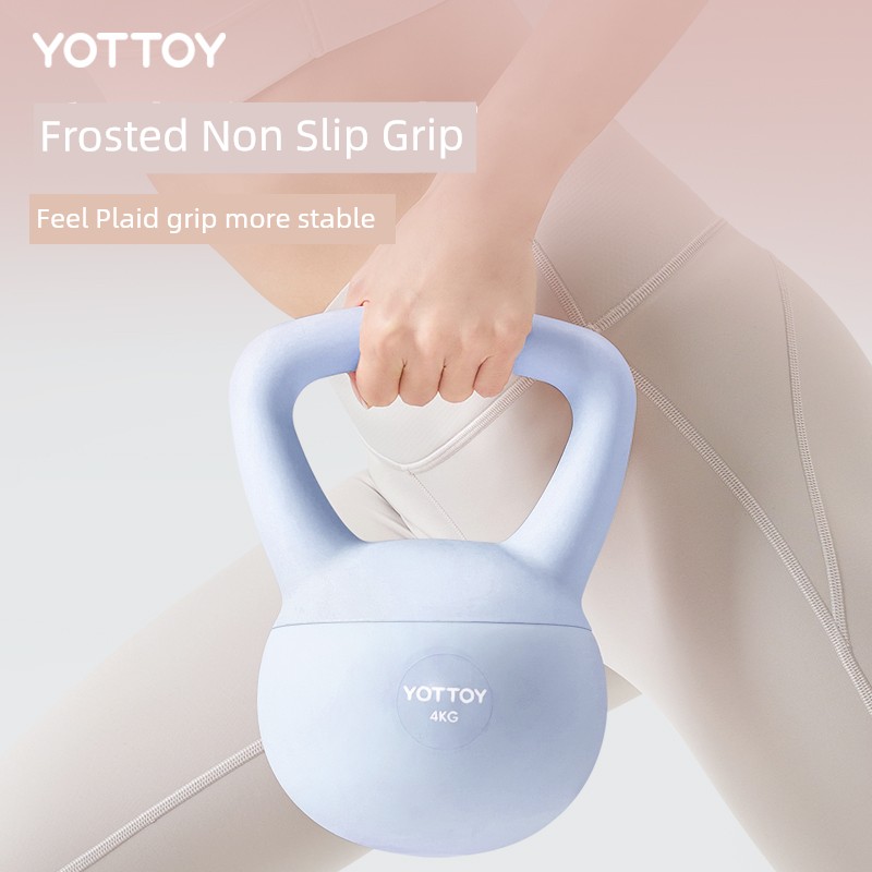 [Crazy Birthday Party] Kettlebell Women's Fitness For Home Arm-Slimming Equipment Dumbbell Hip-Lifting Soft Kettlebell ZB