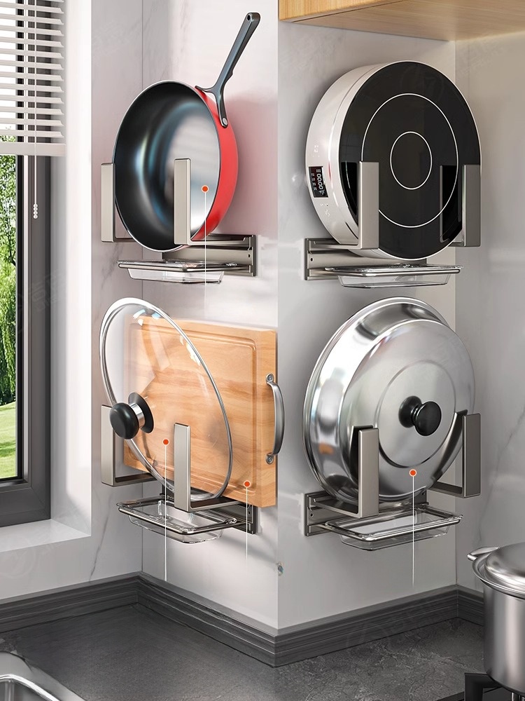 Wall Chopping Board Home Storage Gadget Kitchen Shelf