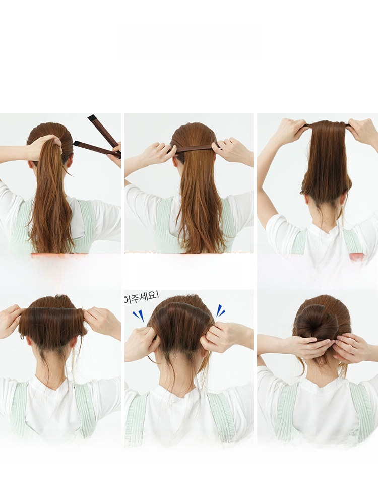 Fixed Bean Bag Bud-like Hair Style Ring Pop Hair Band