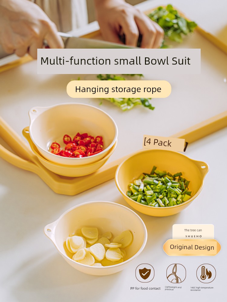 Tree Plastic Kitchen Side Dish Dedicated Baking Bowl Portable
