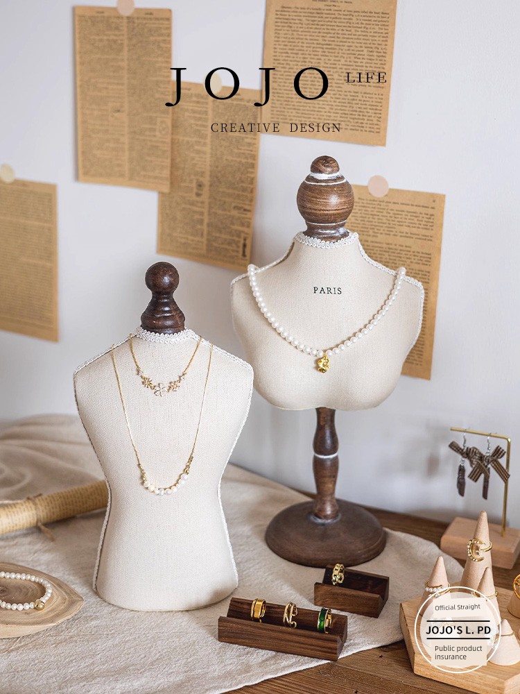 Jojo's L. Pd. Chaliu. Display Rack Retro Necklace Jewelry Storage Rack Pendant Rack | Poor Retention