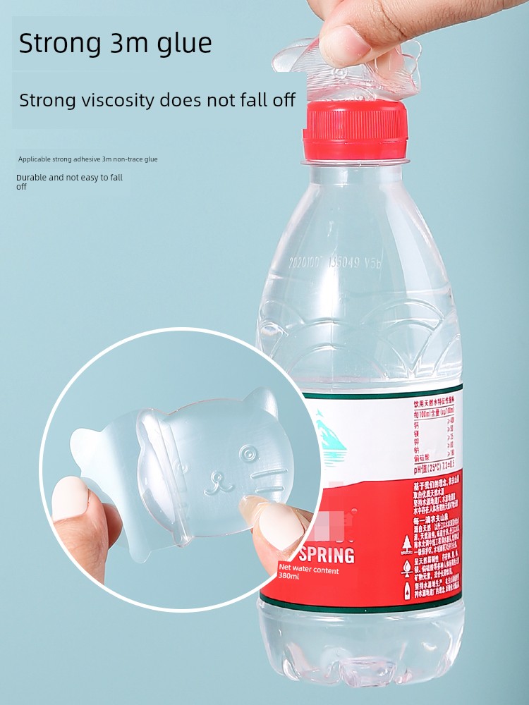 Door Handle Collision Avoided Door Stickers Silica Gel Pad behind the Door Suction Cup Refrigerator Silent Anti-Collision Stickers For Home Bump Proof Protection Cover
